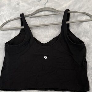 Lululemon Align Black crop tank